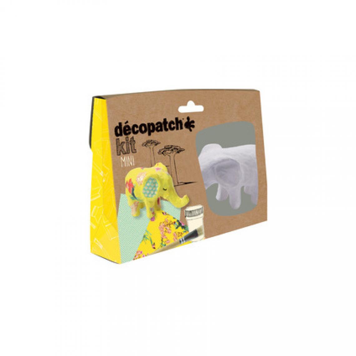 Decopatch - décopatch Kit papier mâché 'Eléphant', 5 pièces () - Bricolage et jardinage