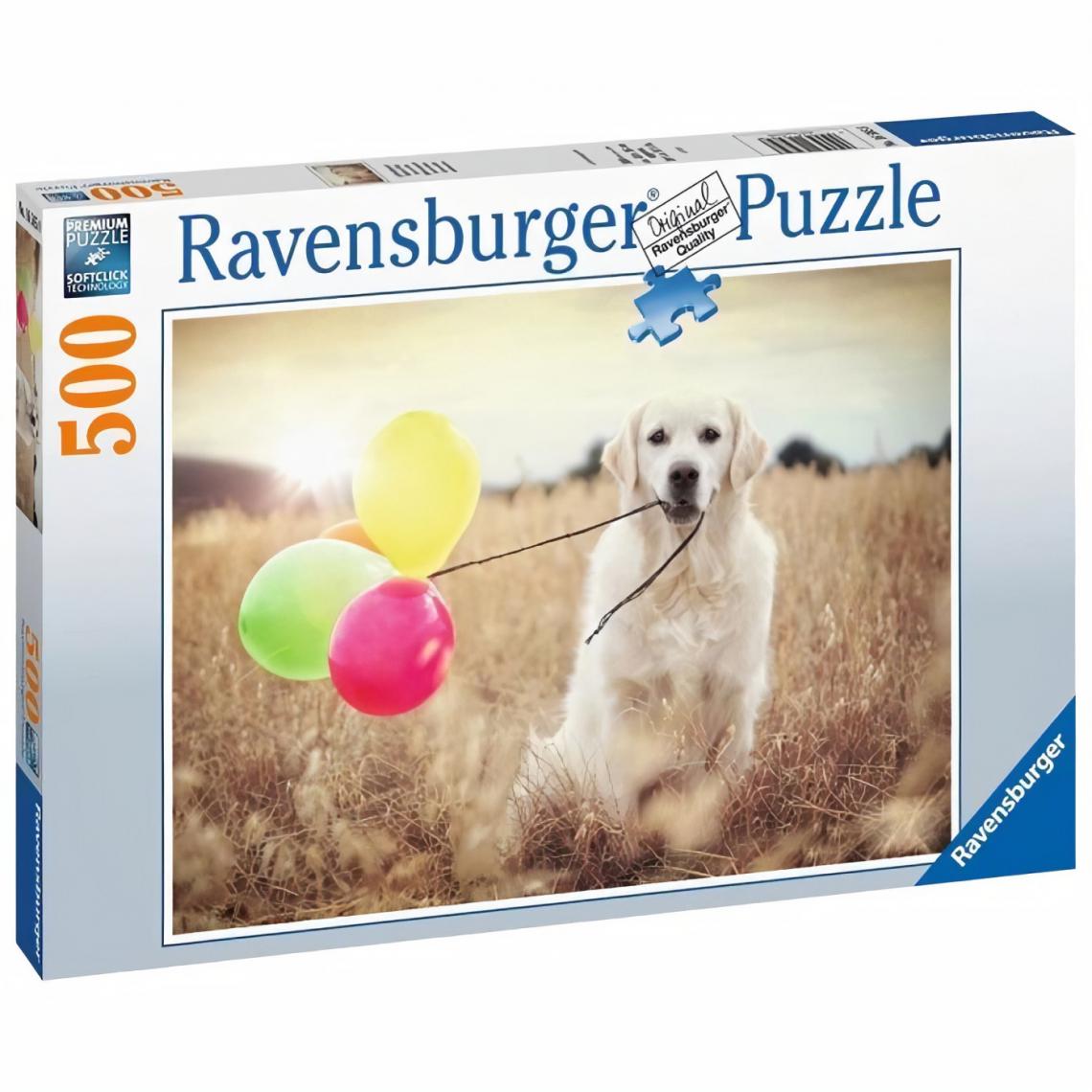 Ravensburger - Puzzle 500 p - Jour de fete - Animaux