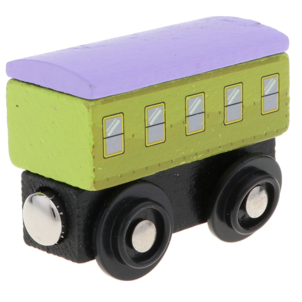 marque generique - Transport magnétique de train en bois pour le transport VIP d'accessoire de trains de jouet - Jeux d'éveil