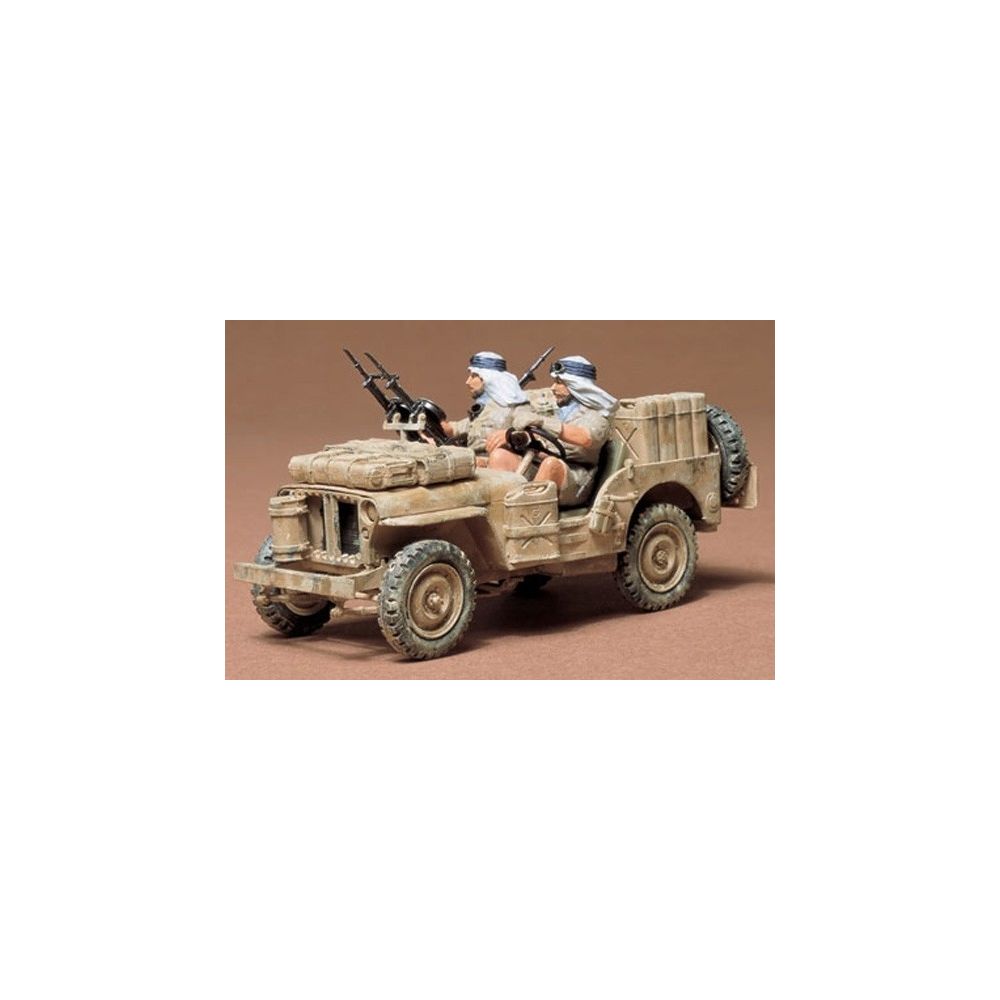 Tamiya - SAS Jeep Tamiya 1/35 - Figurines militaires