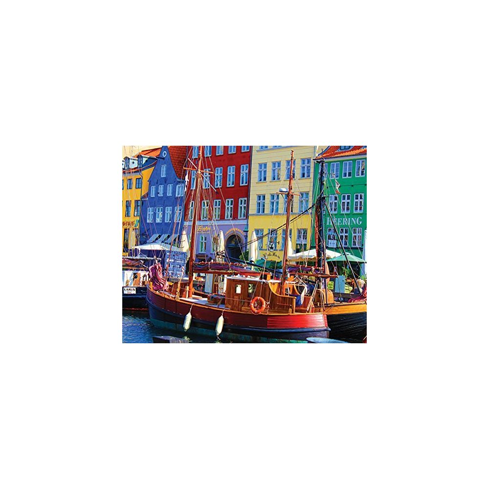 Springbok - Springbok Puzzles - Copenhagen Waterfront 1000 Piece Jigsaw Puzzle - Large 24 Inches by 30 Inches Puzzle - Made in USA - Unique Cut Interlocking Pieces - Accessoires Puzzles
