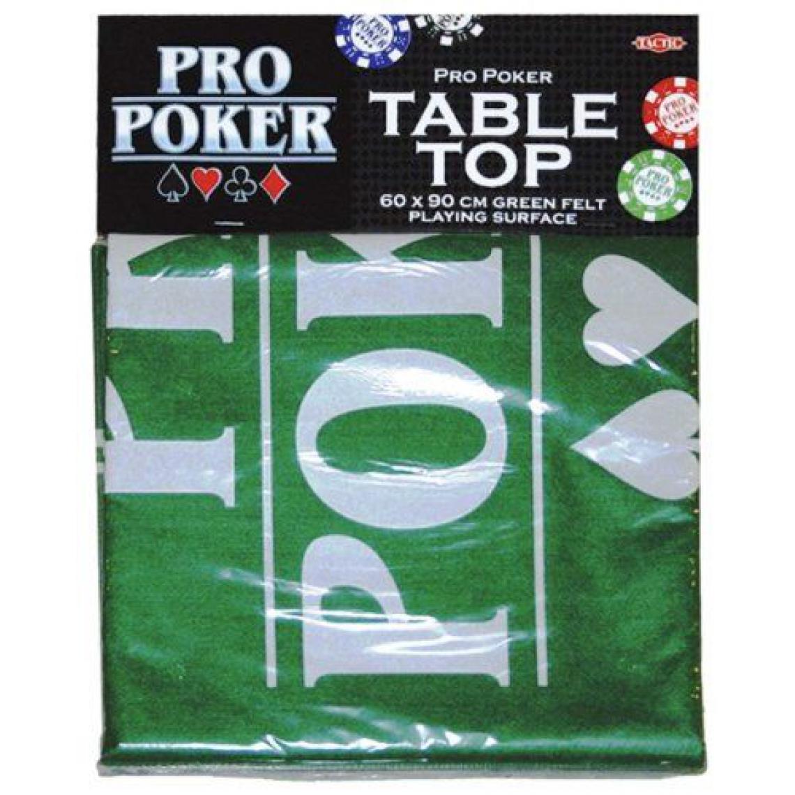 Tactic - Tactic - 03096 - Poker - Propoker : Tapis De Jeu - Jeux de cartes