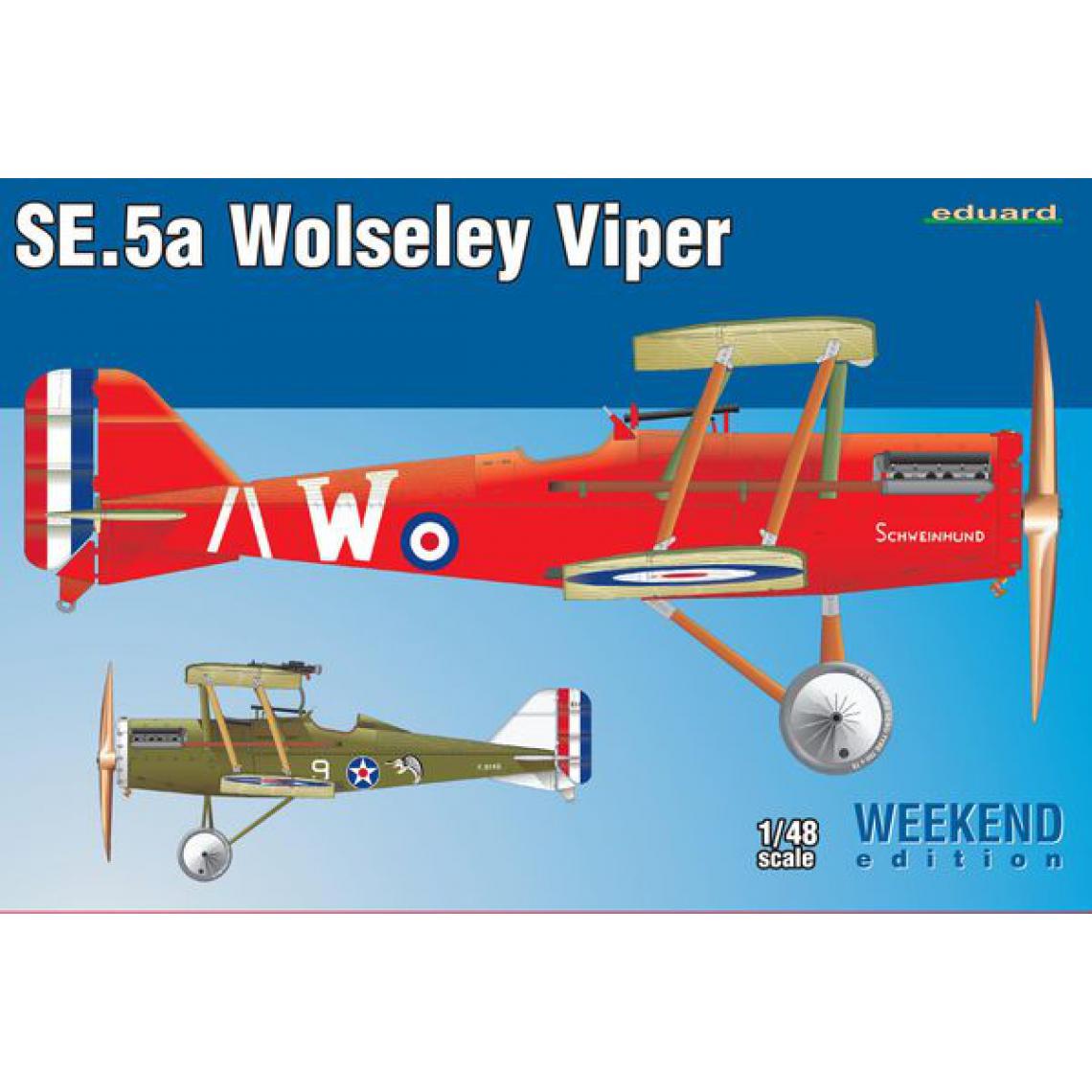 Eduard - SE.5a Wolseley Viper, Weekend Edition - 1:48e - Eduard Plastic Kits - Accessoires et pièces