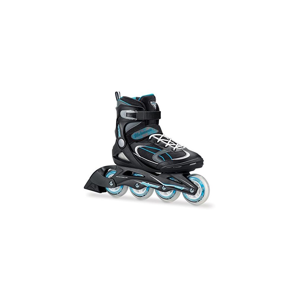 Rollerblade - Bladerunner by Rollerblade Advantage Pro XT Womens Adult Fitness Inline Skate Black and Light Blue Inline Skates Black/Light Blue Size 7 - Tricycle