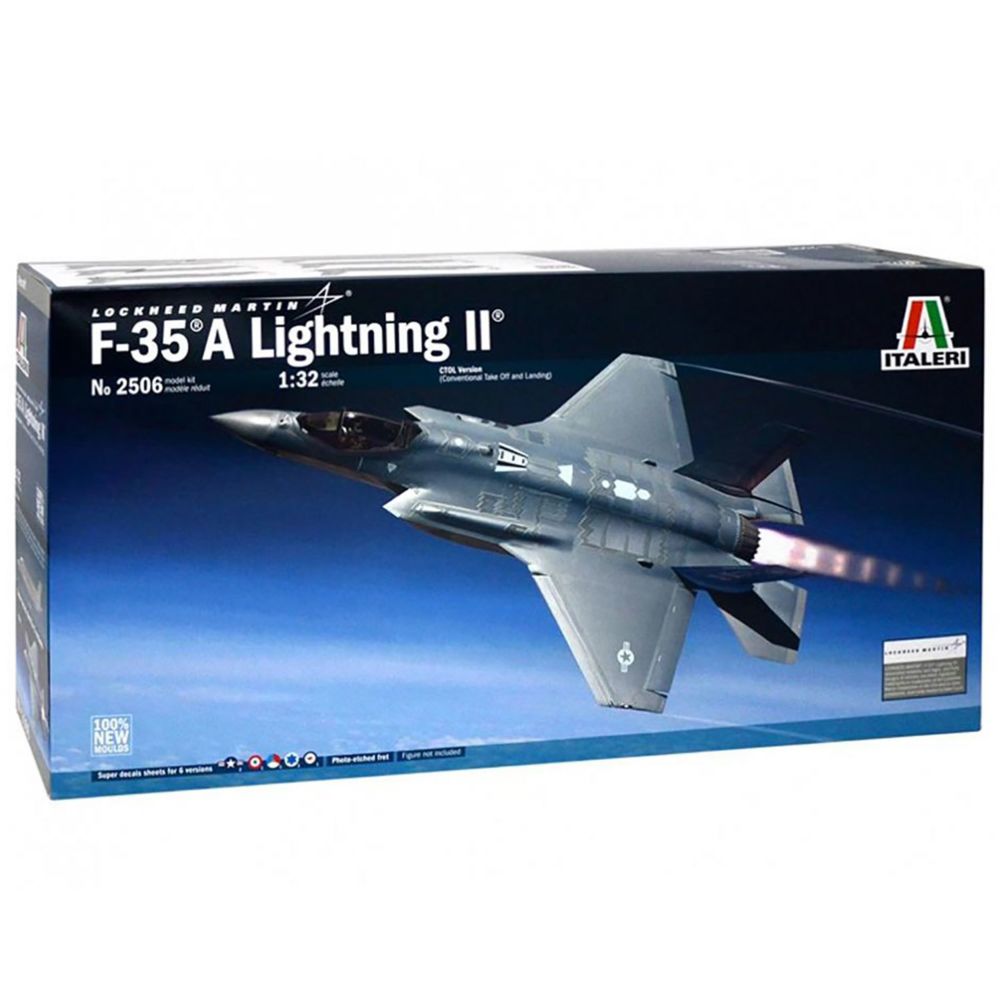 Italeri - Maquette d'avion F-35A Lightning II - Avions