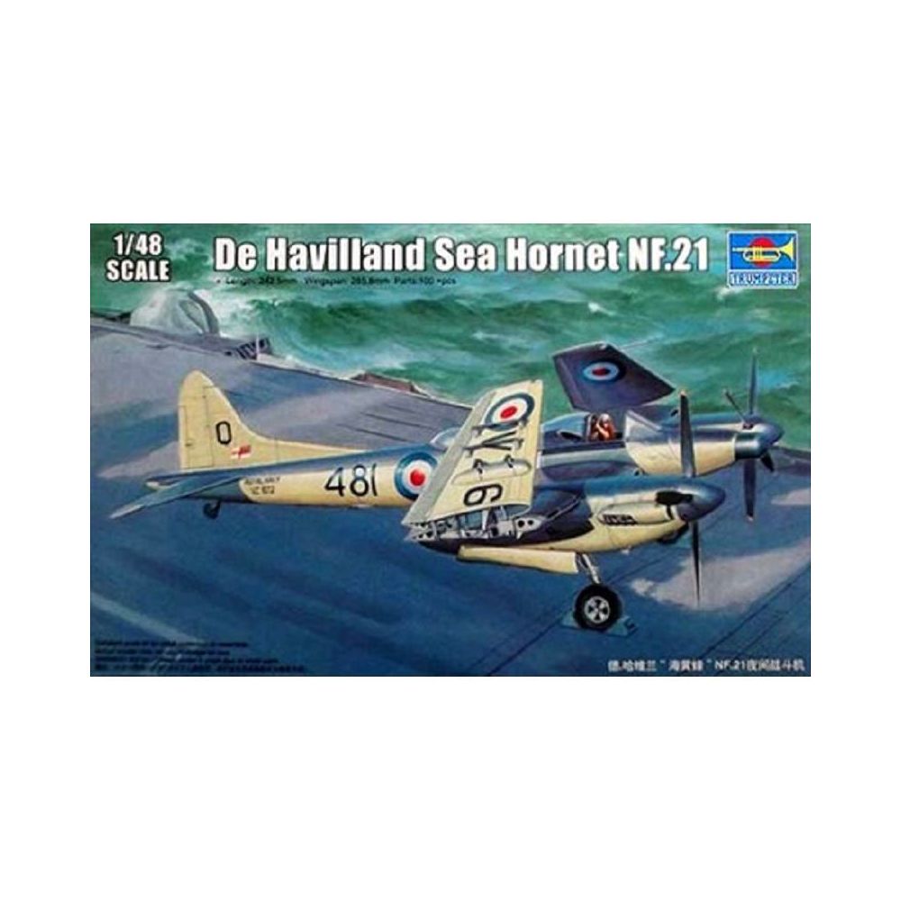Trumpeter - Maquette Avion De Havilland Sea Hornet Nf.21 - Avions