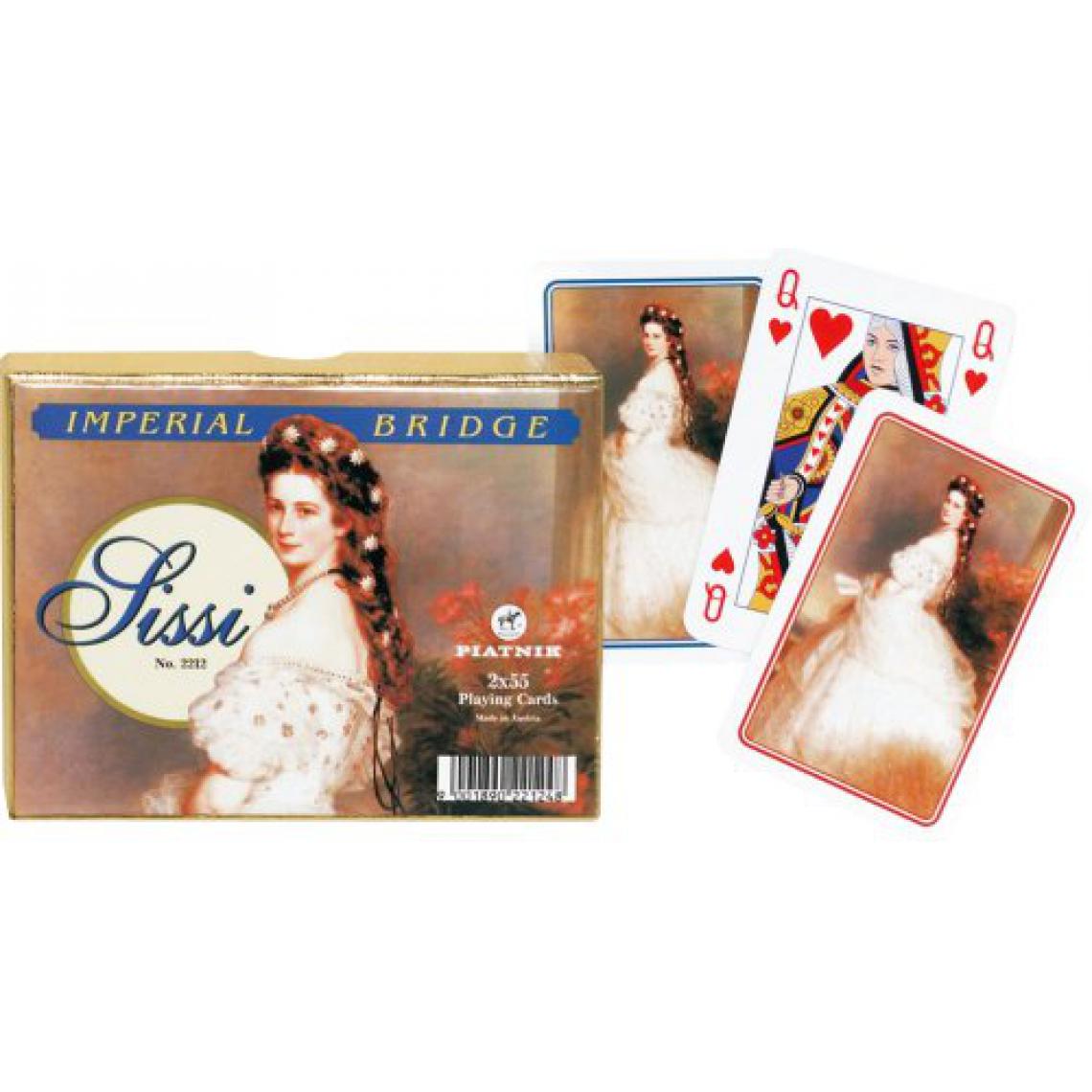 Piatnik - Piatnik-Sissi 221248 Imperial Bridge - Jeux de cartes