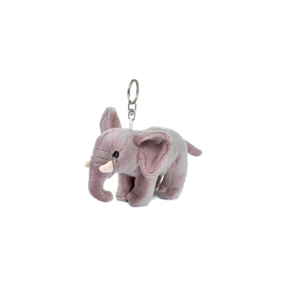 Wwf - Wwf 15205024 Elephant Plush Toy Key Ring 10 Cm - Peluches interactives