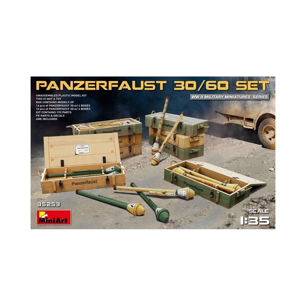 Mini Art - Panzerfaust 30/60 Set - Accessoire Maquette - Accessoires maquettes