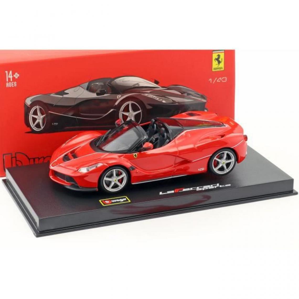 Bburago - BBURAGO Voiture Ferrari Signature Aperta Rouge en métal a l'échelle 1/43eme - Voitures
