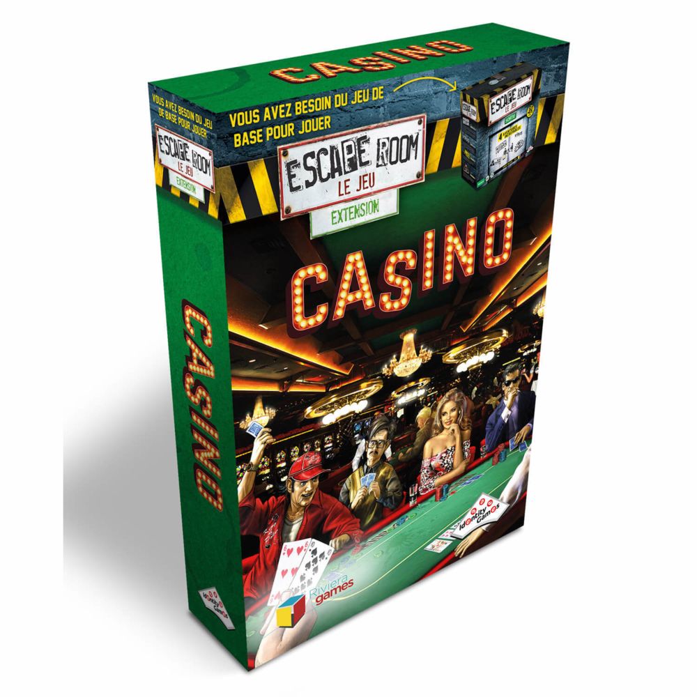 Riviera Games - Escape Room Le jeu : Extension : Casino - Jeux de stratégie