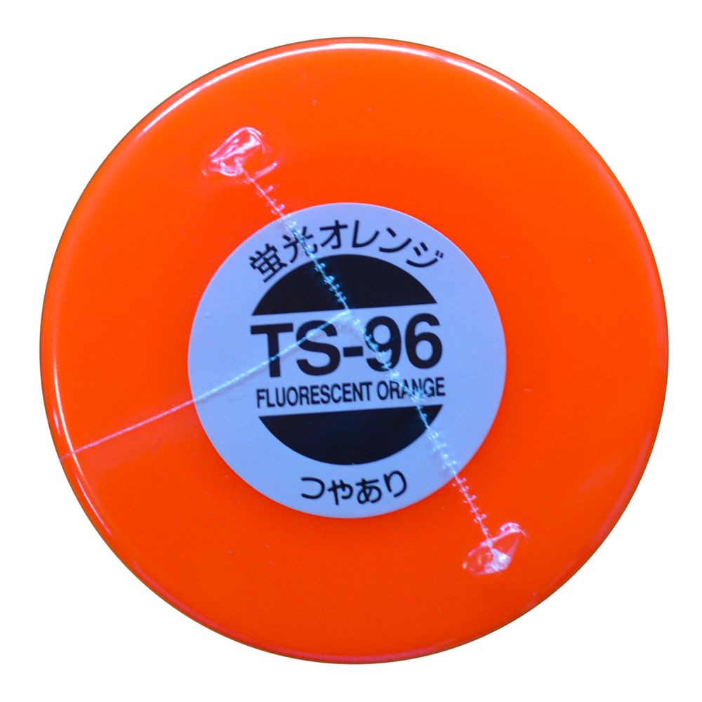 Tamiya - TS-96 - Bombe de peinture aérosol - 90 ml : Orange Fluo - Accessoires maquettes