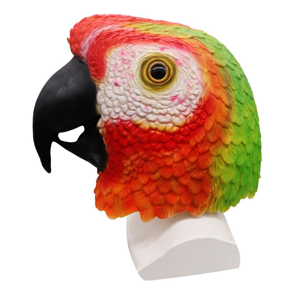 Generic - Halloween Party Latex oiseaux animaux Perroquets tête mascarade masque cosplay costume - Poupées