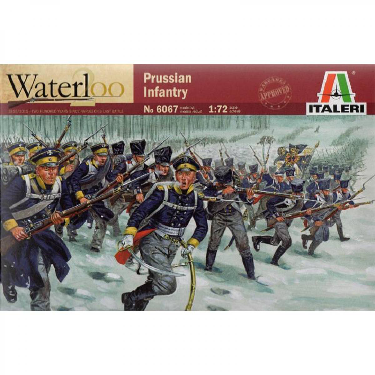 Italeri - Figurine Mignature Waterloo (200years) Prussian Infantry - Figurines militaires