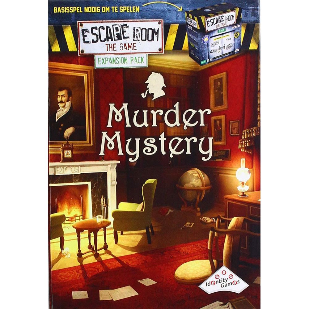 Identity Games - Identity Games 07277 Escape Game-Pack Extension-Murder Mystery - Jeux d'adresse