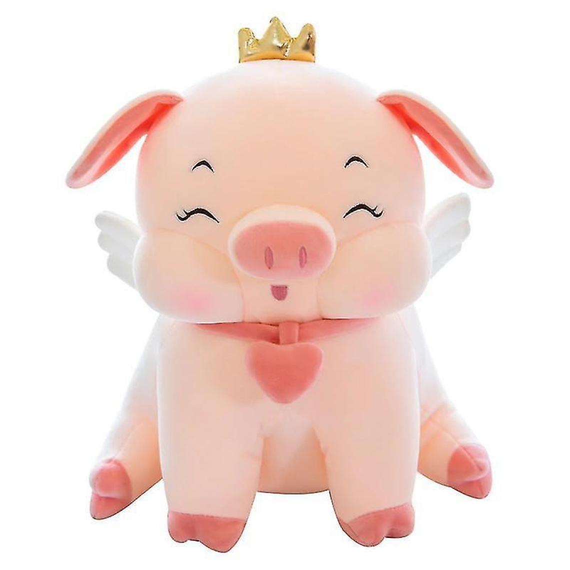 Universal - Animaux en peluche 35 cm mignon poupée cochon oreiller doux cadeau de Noël | oreiller en peluche rose(Rose) - Animaux