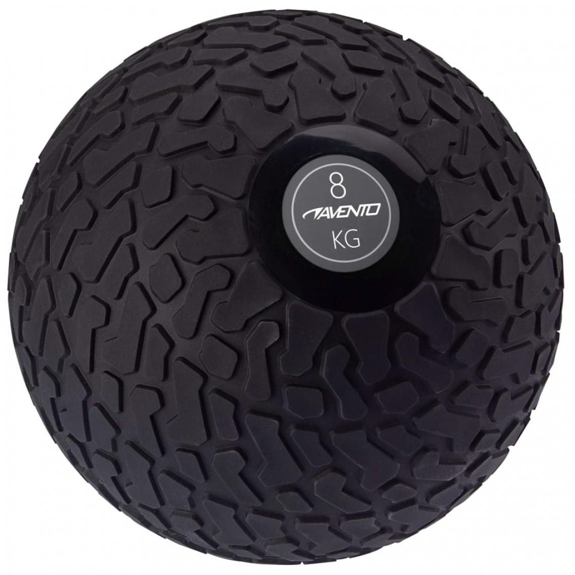 Avento - Avento Balle texturée 8 kg Noir - Jeux de balles