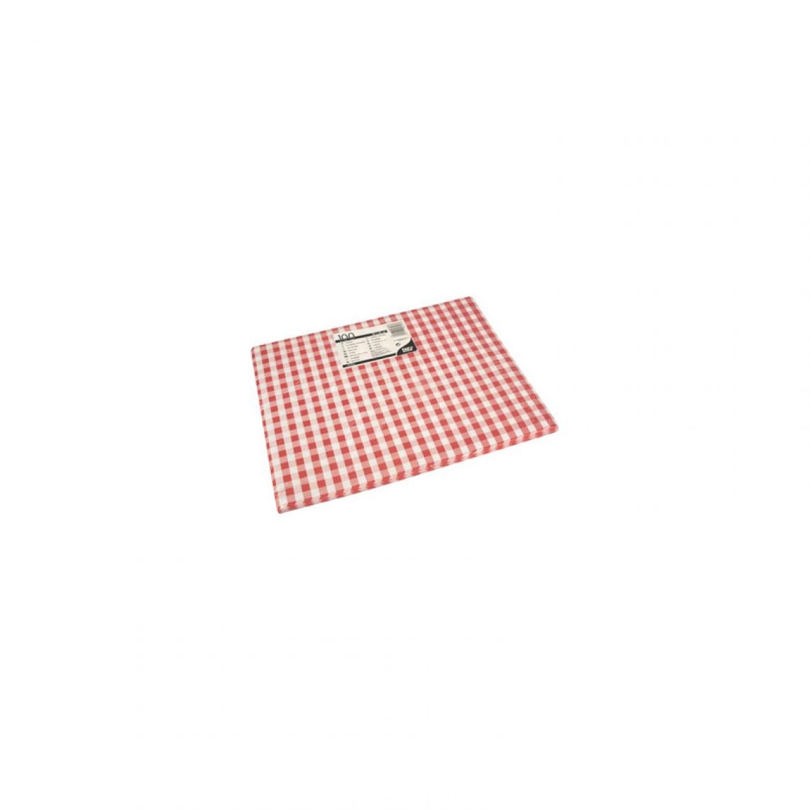 PAPSTAR - PAPSTAR Set de table 'Vichy', (L)400 x (P)300 mm () - Kits créatifs