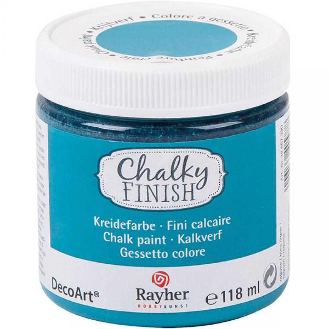Rayher - Peinture craie bleu Chalky Finish - Dessin et peinture