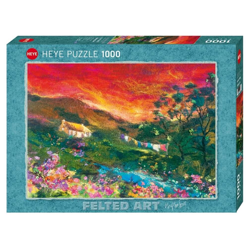 Heye - Puzzle 1000 Pièces : Washing Line - Animaux