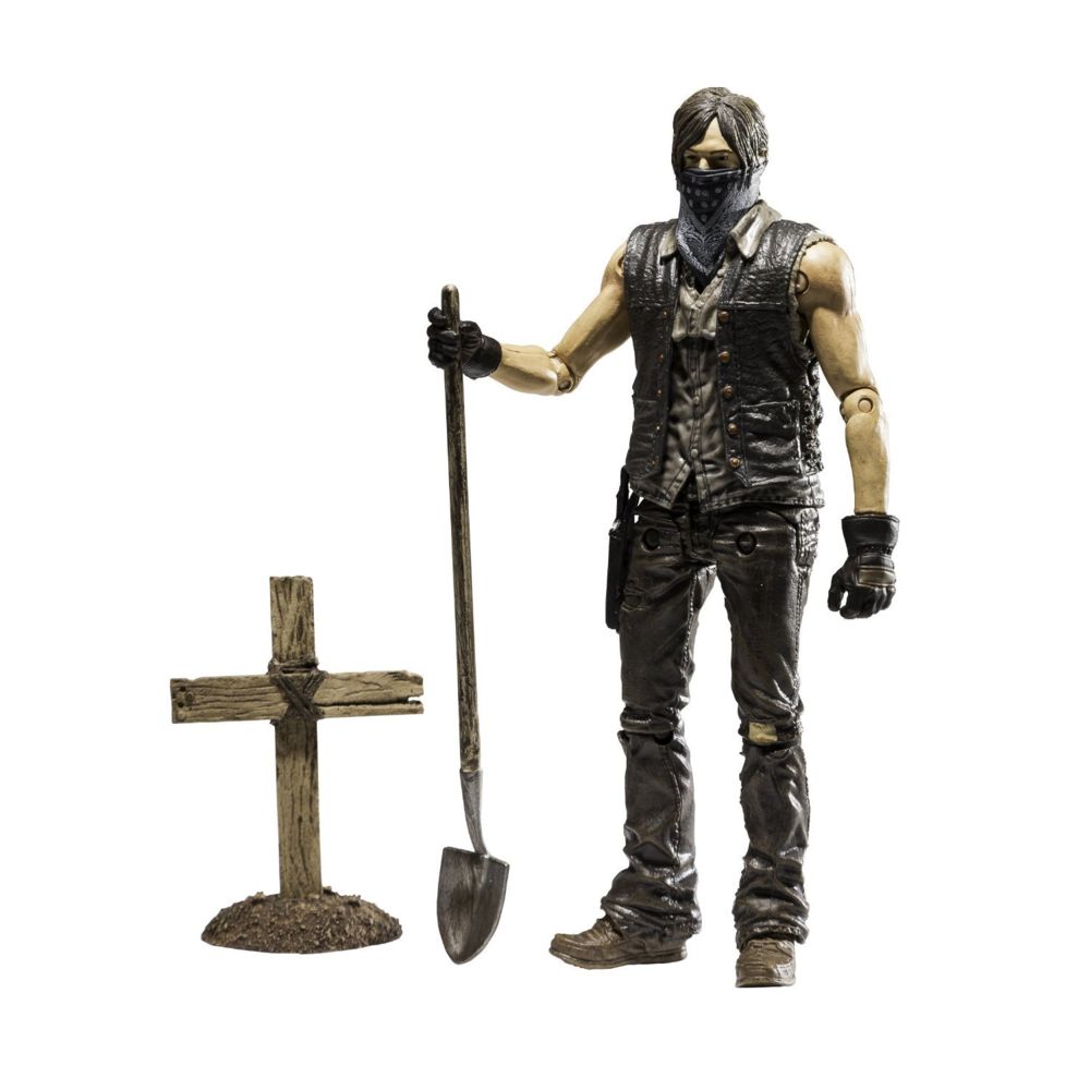 Funko - The Walking Dead TV Version figurine Serie 9 Grave Digger Daryl Dixon Dirt Ver. 15 cm - Films et séries