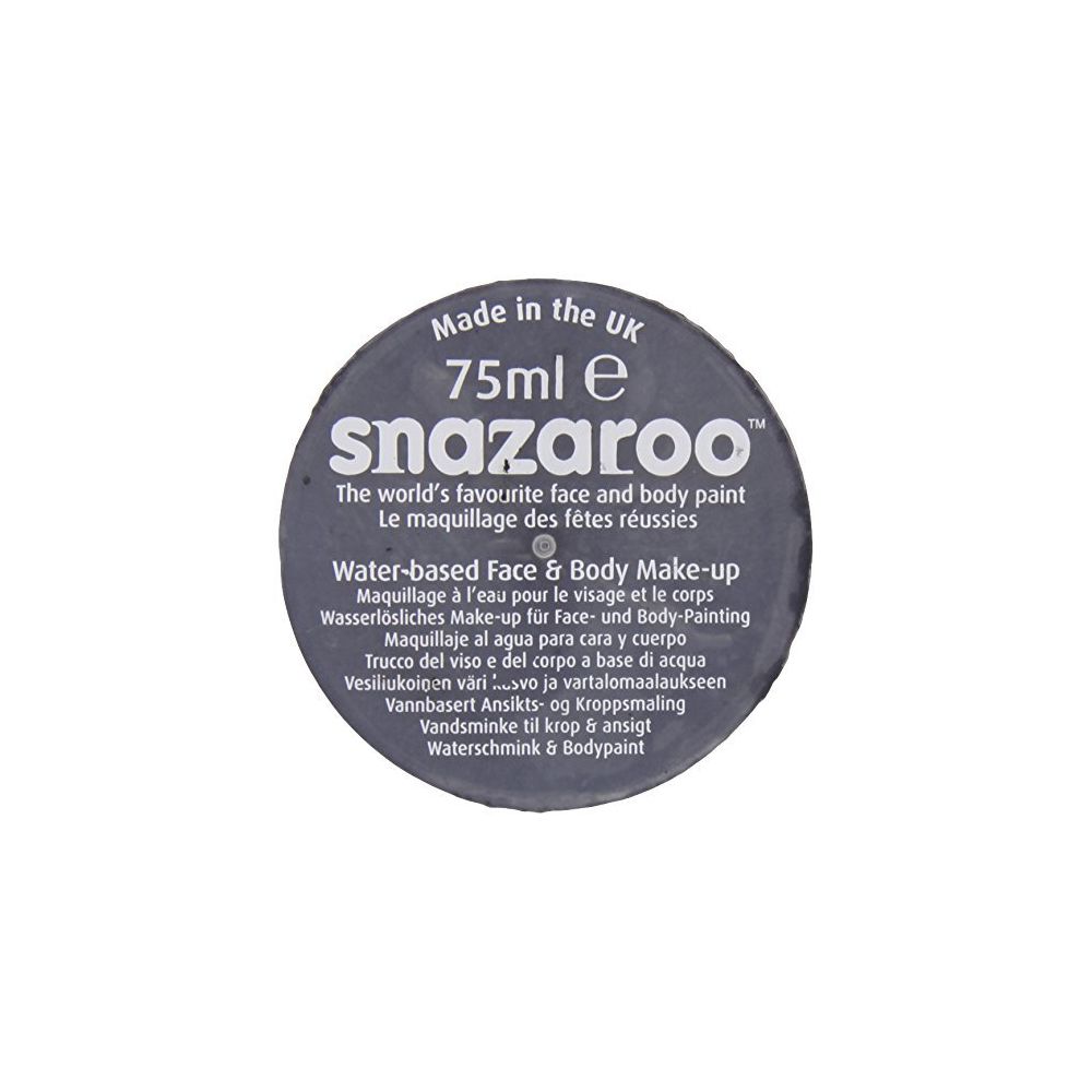 Snazaroo - Snazaroo 75 Ml Pot Body And Face Paint (Black) - Dessin et peinture
