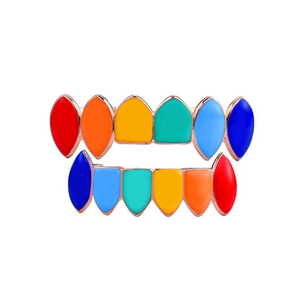 marque generique - Grilles colorées de dents - Perles