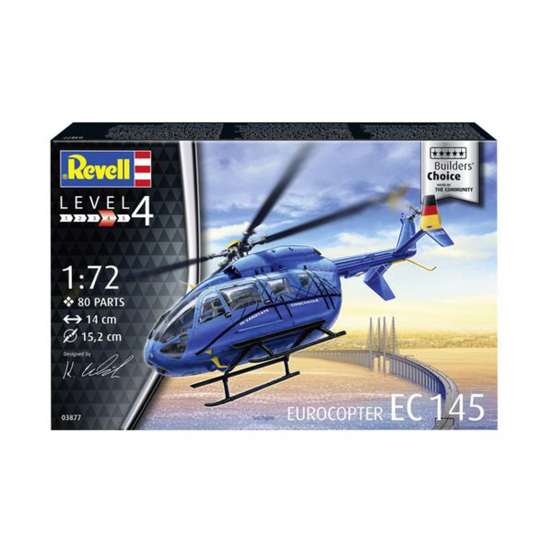 Revell - Eurocopter EC 145"Builder's Choi - 1:72e - Revell - Accessoires et pièces