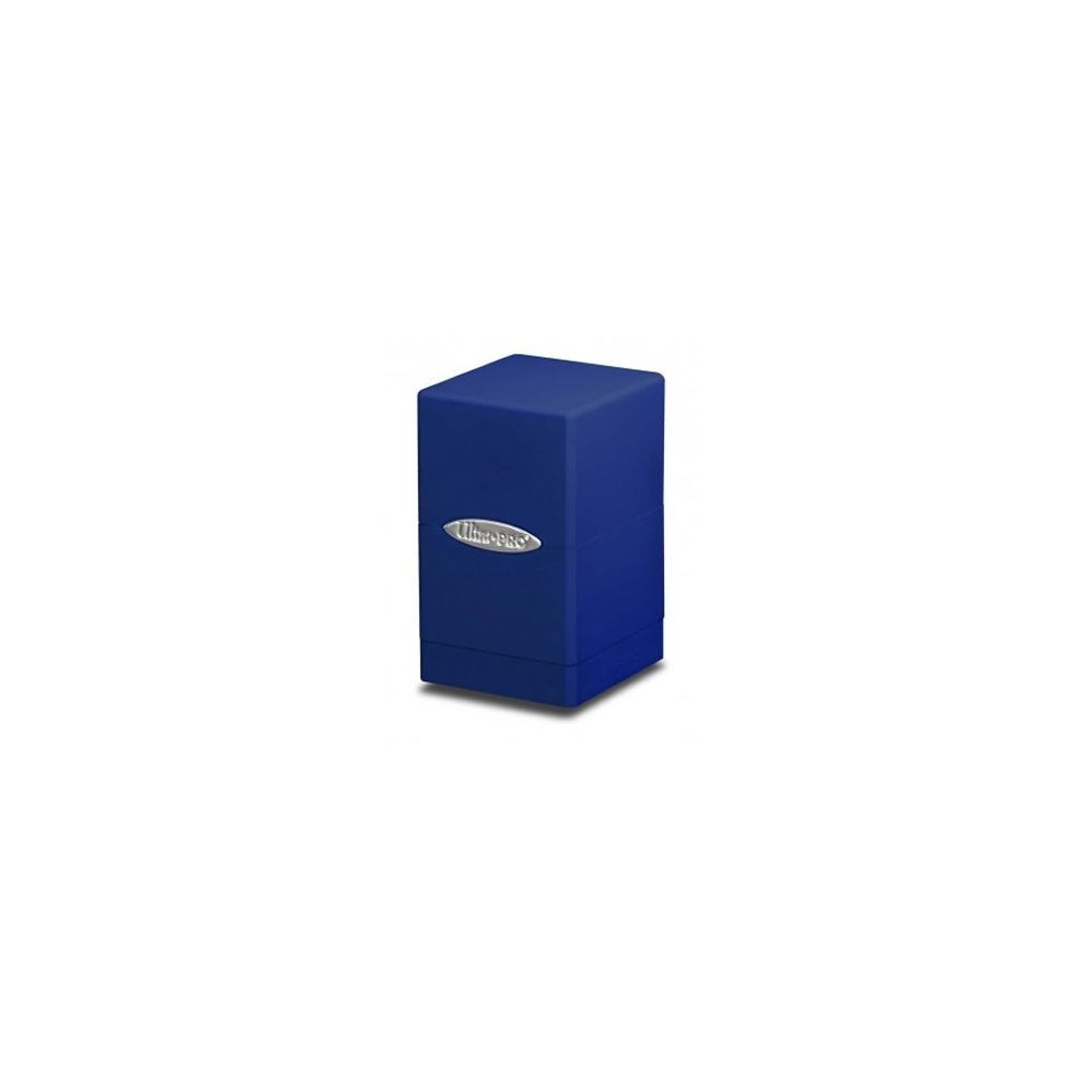 Ultra Pro - Ultra Pro - 330575 - Jeu De Cartes - Deckbox - Satin Tower - Bleu - C6 - Jeux d'adresse