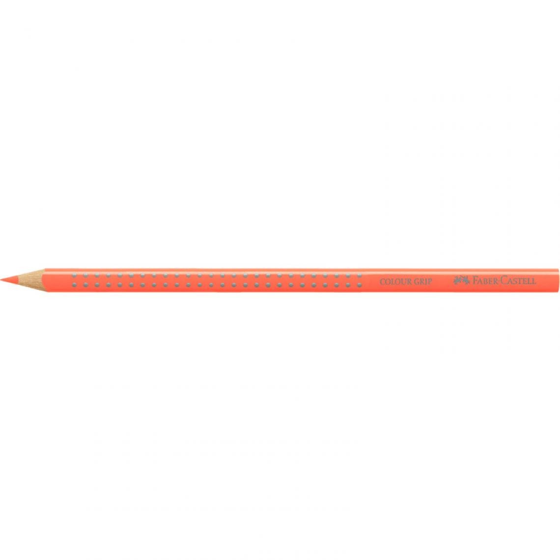 Faber-Castell - FABER-CASTELL Crayon couleur triangulaire Color GRIP, orange () - Bricolage et jardinage