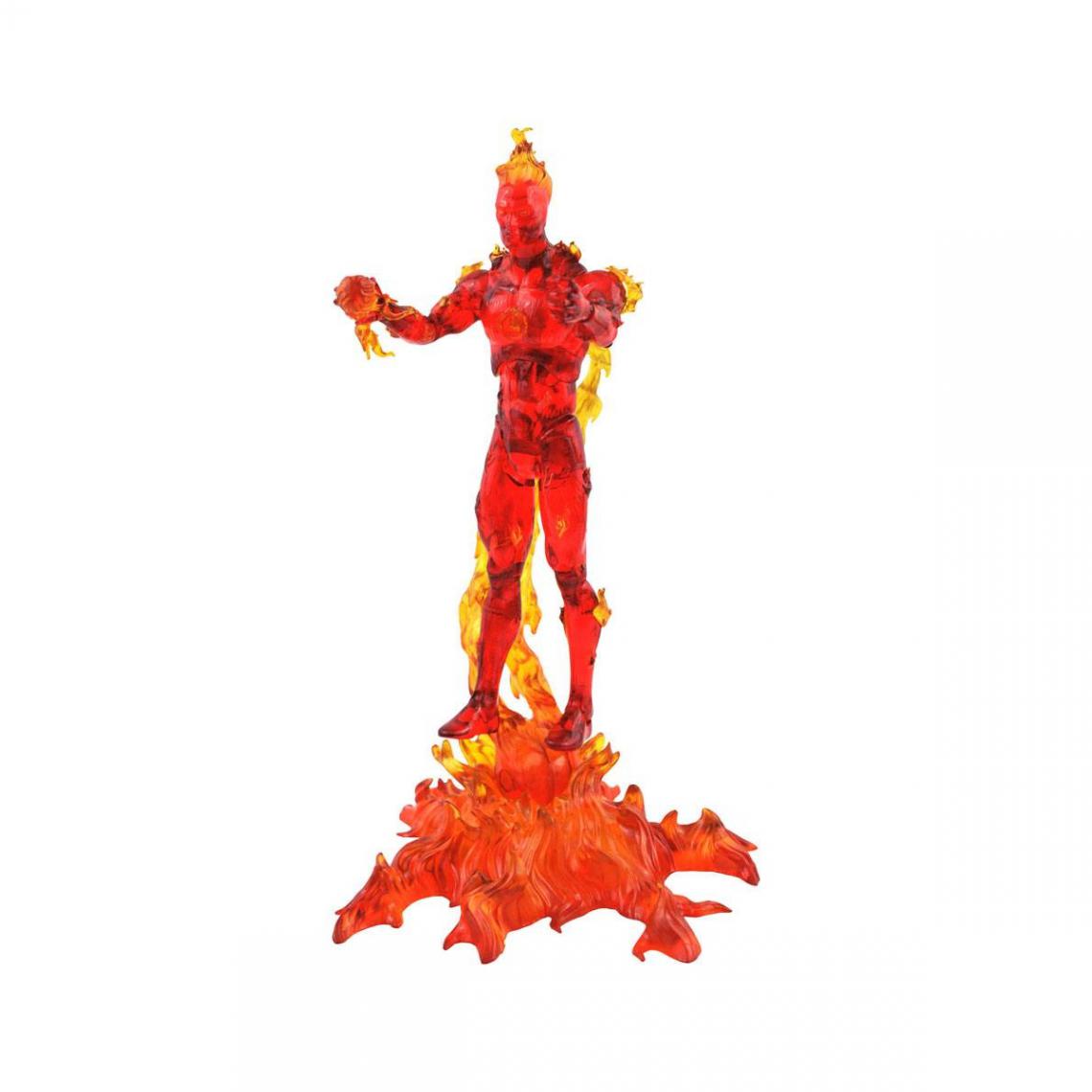 Diamond Select Toys - Marvel Select - Figurine Human Torch 18 cm - Films et séries