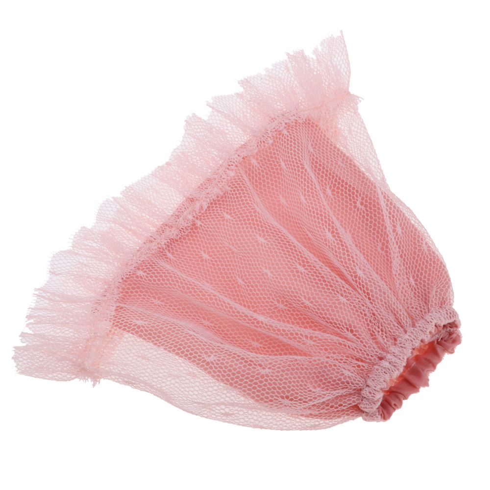 marque generique - jolie jupe à bulles en dentelle double 1/6 blythe bjd licca vêtements de poupée rose - Poupons