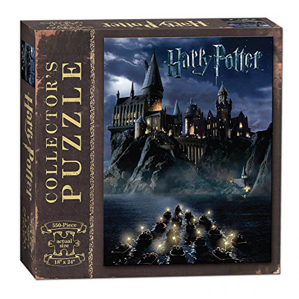Usaopoly - USAOPOLY World of Harry Potter 550Piece Jigsaw Puzzle Art from Harry Potter & The Sorcerers Stone Movie Official Harry Potter Merchandise collectible Puzzle - Accessoires Puzzles
