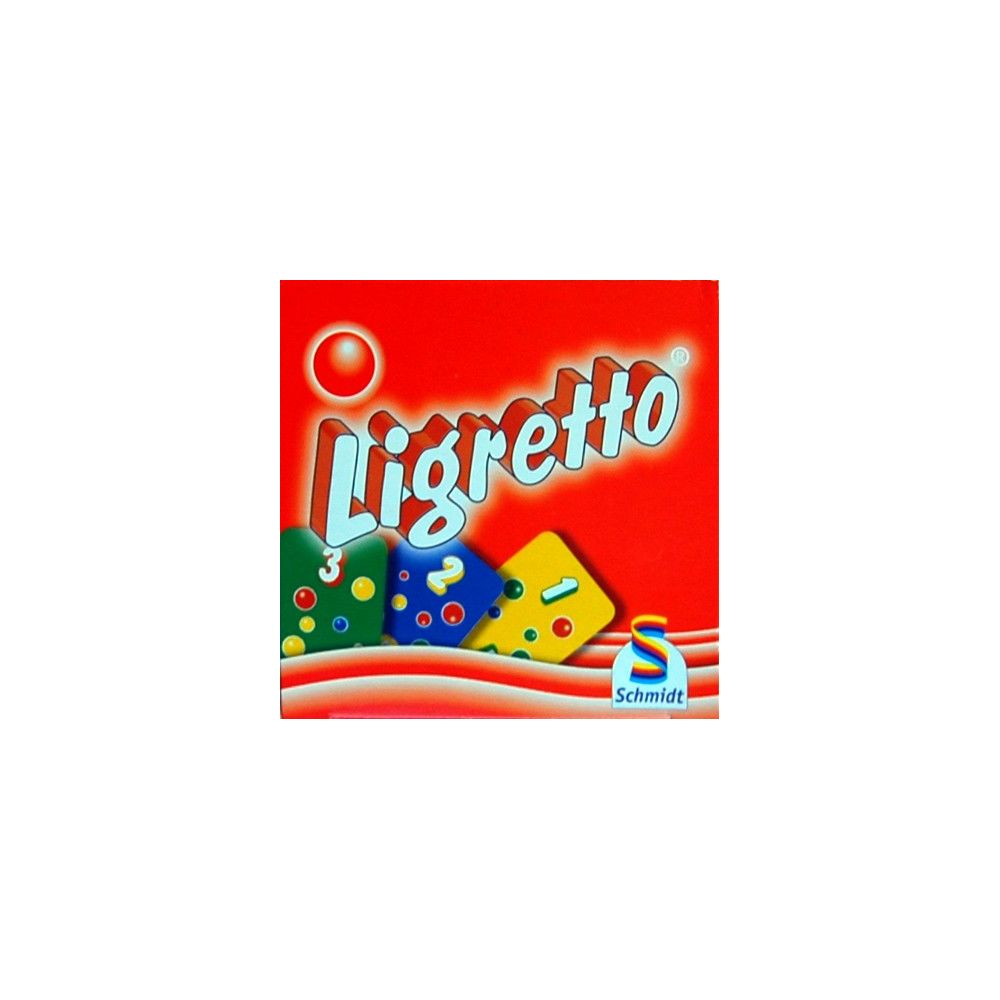 Schmidt Spiele - Jeux de société - Ligretto Rouge - Jeux de stratégie