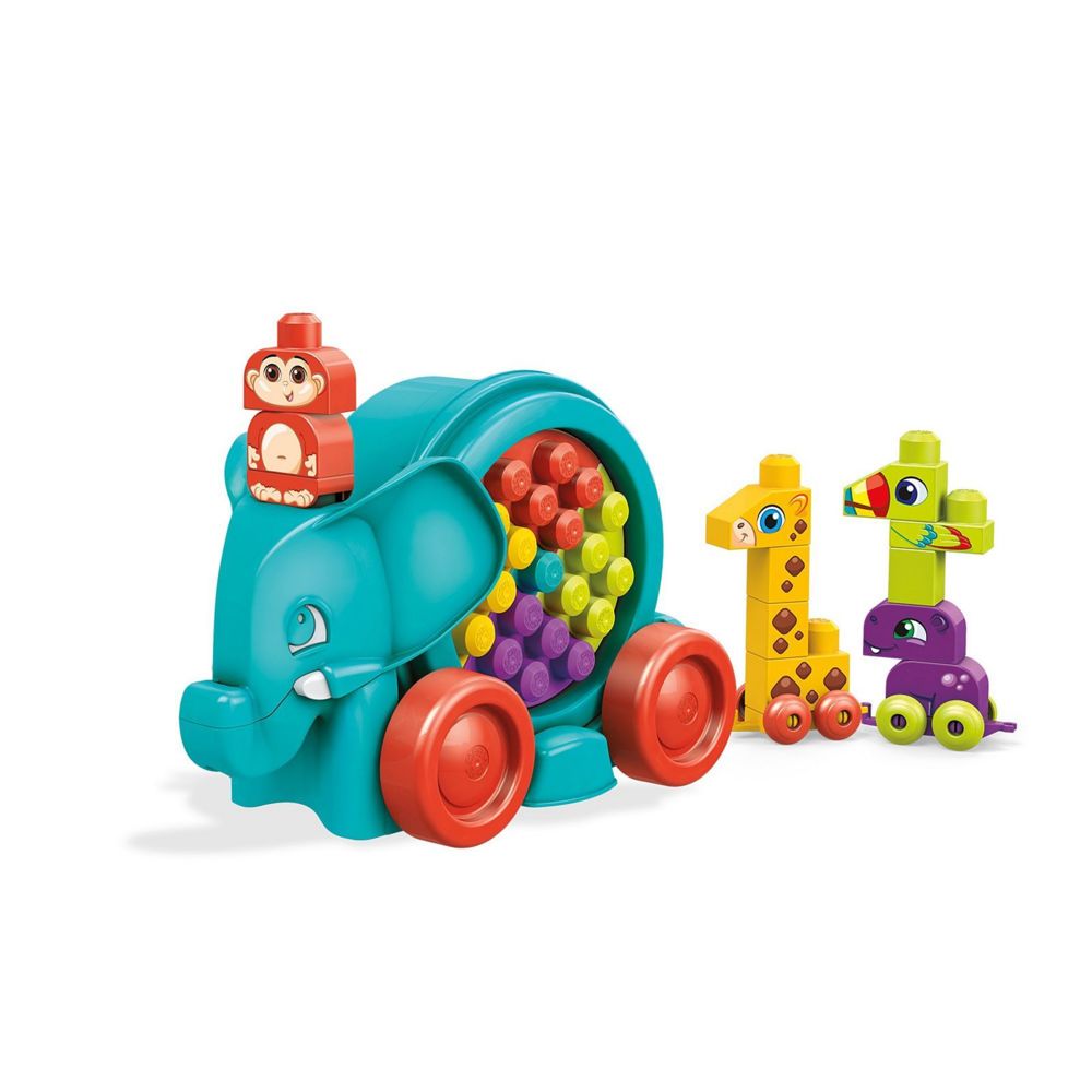 Mattel - MEGABLOKS - Défilé des Éléphants - FFG21 - Briques et blocs
