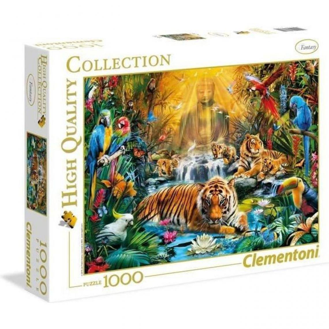Clementoni - PUZZLE 1000 pieces - Le tigre mystique - Animaux