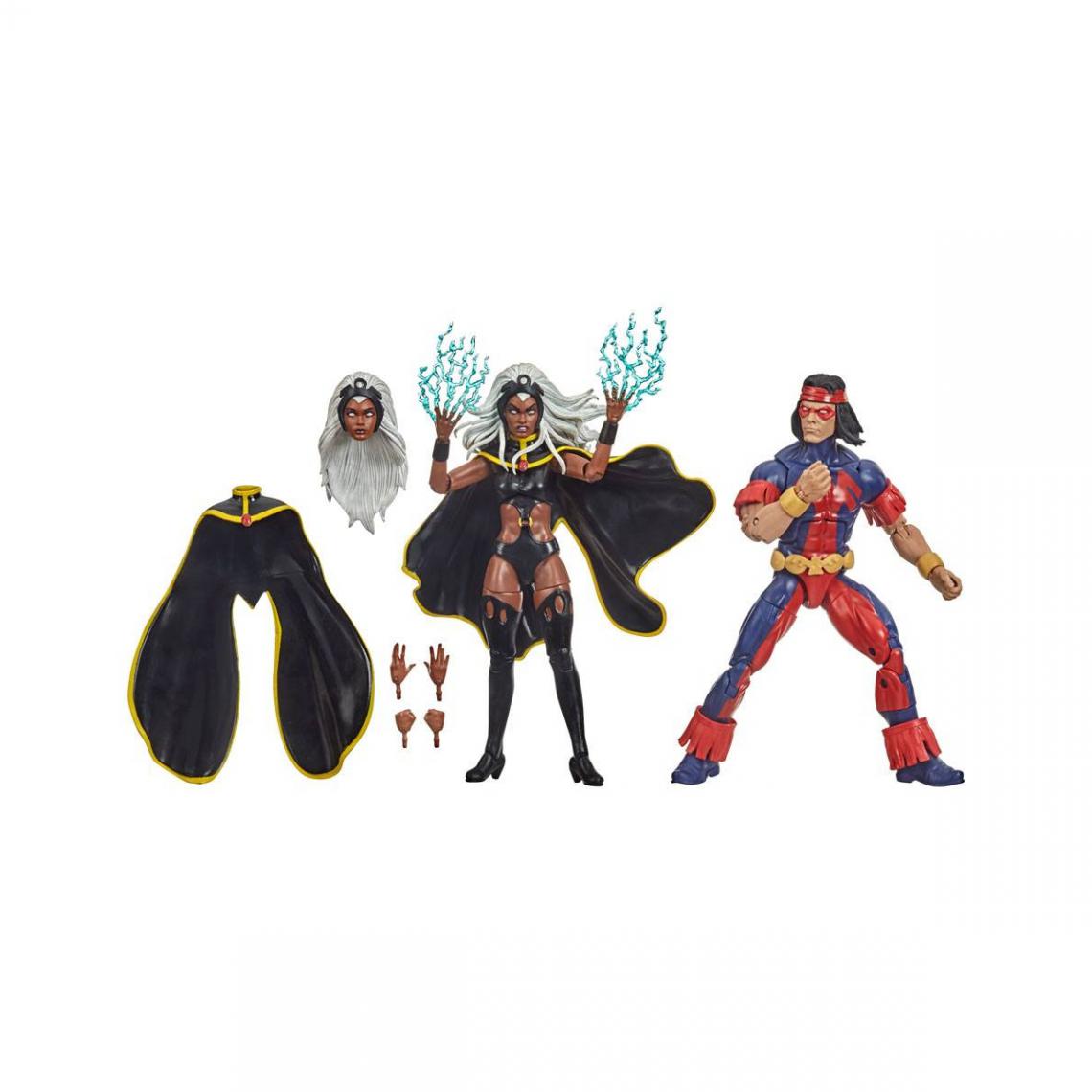 Hasbro - Marvel Legends - Pack 2 figurines Storm & 's Thunderbird 15 cm - Films et séries
