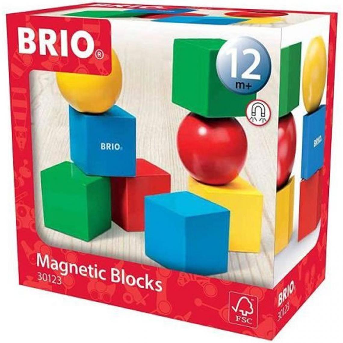 BRIO - Blocs de construction magnétiques - Jouets à empiler