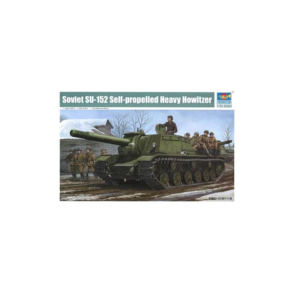 Trumpeter - Maquette Char Soviet Su-152 Self-propelled Heavy Howitzer - Chars
