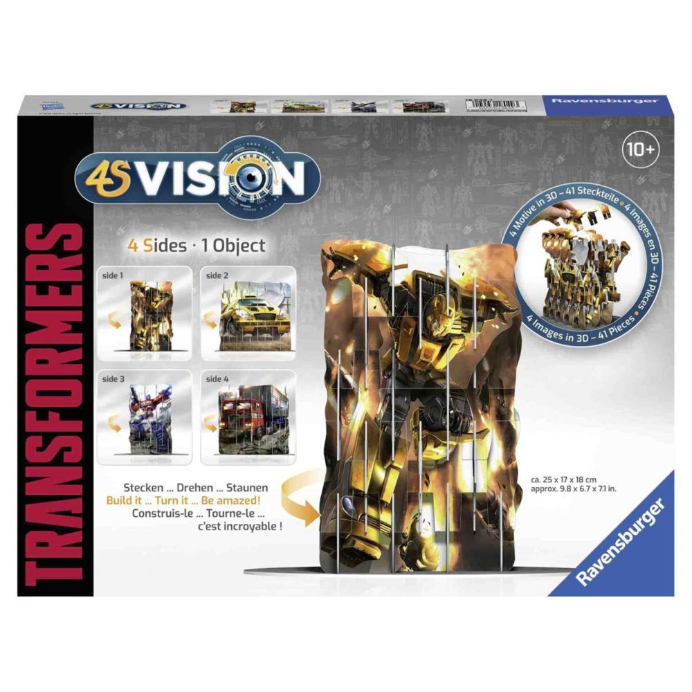 Ravensburger - 4S Vision Transformers - Animaux