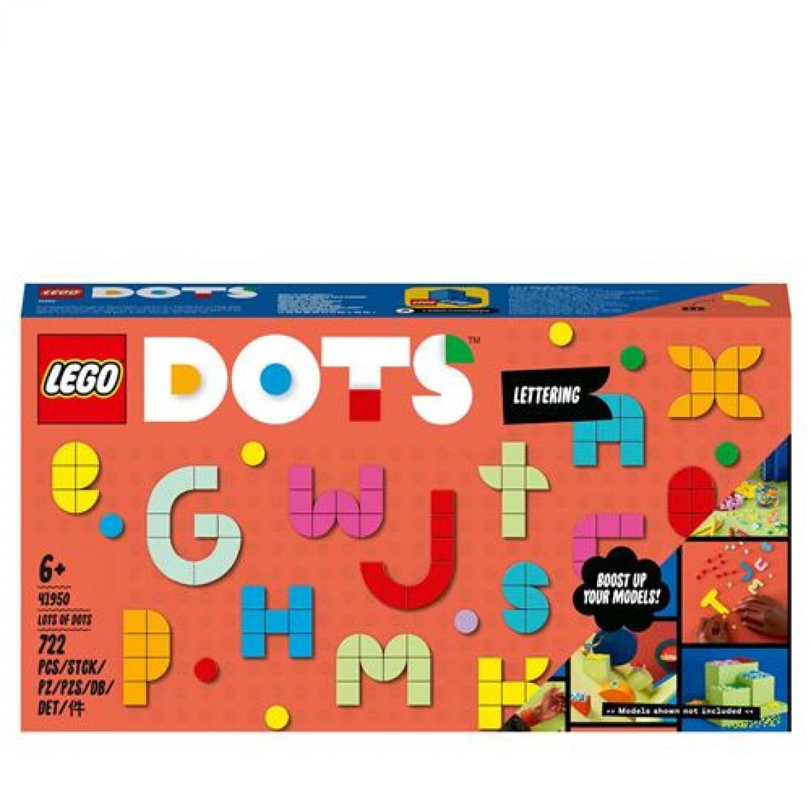 Lego - LEGO® DOTS 41950 Lots d'extra DOTS Lettres - Briques et blocs