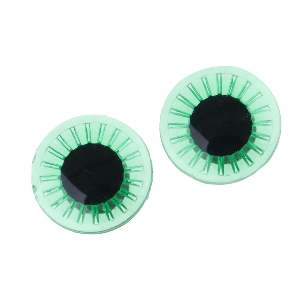 marque generique - 1 paire de puces oeil en plastique pour 12 takara rbl blythe poupée vert personnalisé - Poupons