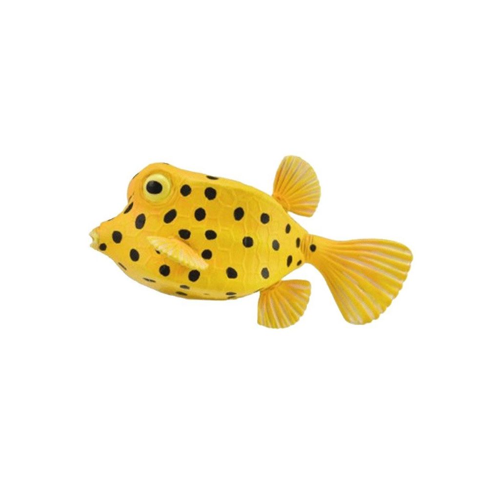 Figurines Collecta - Figurine poisson coffre jaune (Ostracion Cubicus) - Animaux