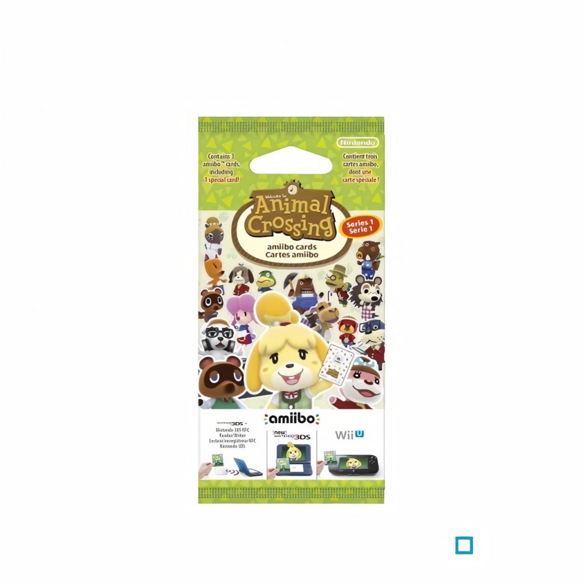Nintendo - Cartes Animal Crossing Happy Home Designer (paquet de 3 cartes - 1 spéciale + 2 normales) - Mangas