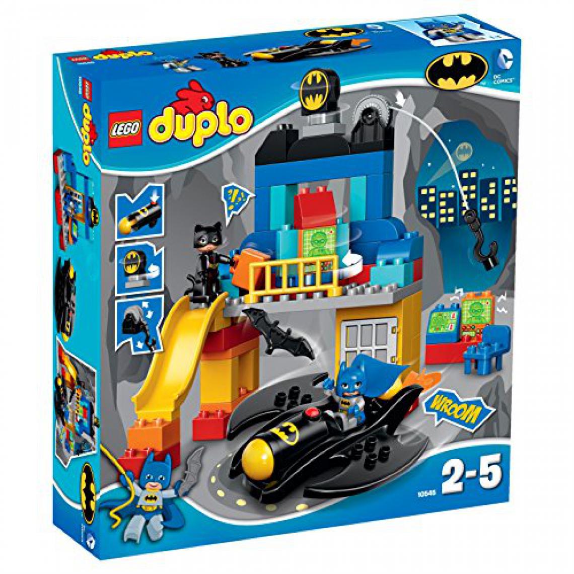 Lego - LEgO DUPLO Super Heroes 10545 Batcave Adventure 59 pièces Kit de construction - Briques et blocs