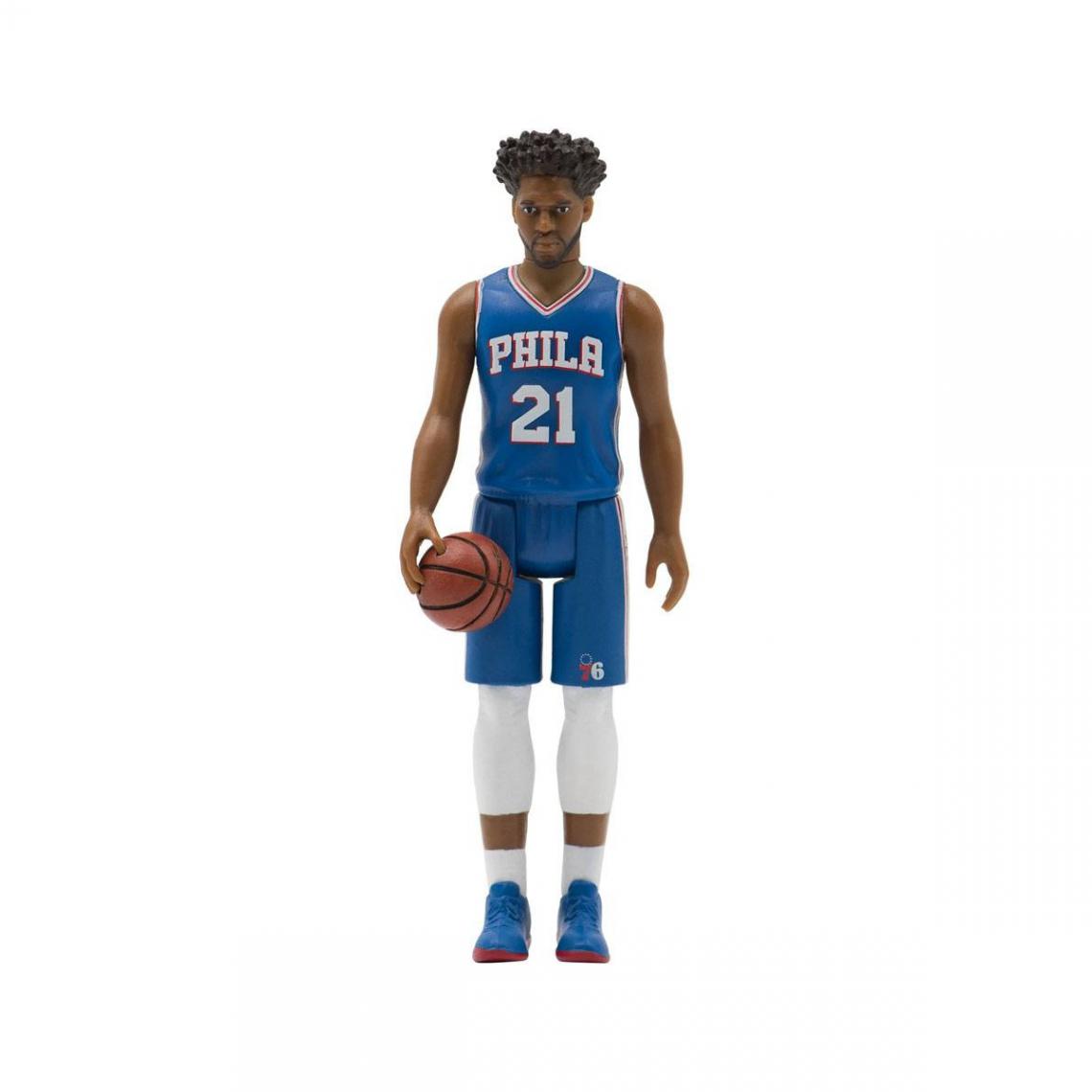 Super7 - NBA - Figurine ReAction Joel Embiid (76ers) 10 cm Wave 1 - Mangas