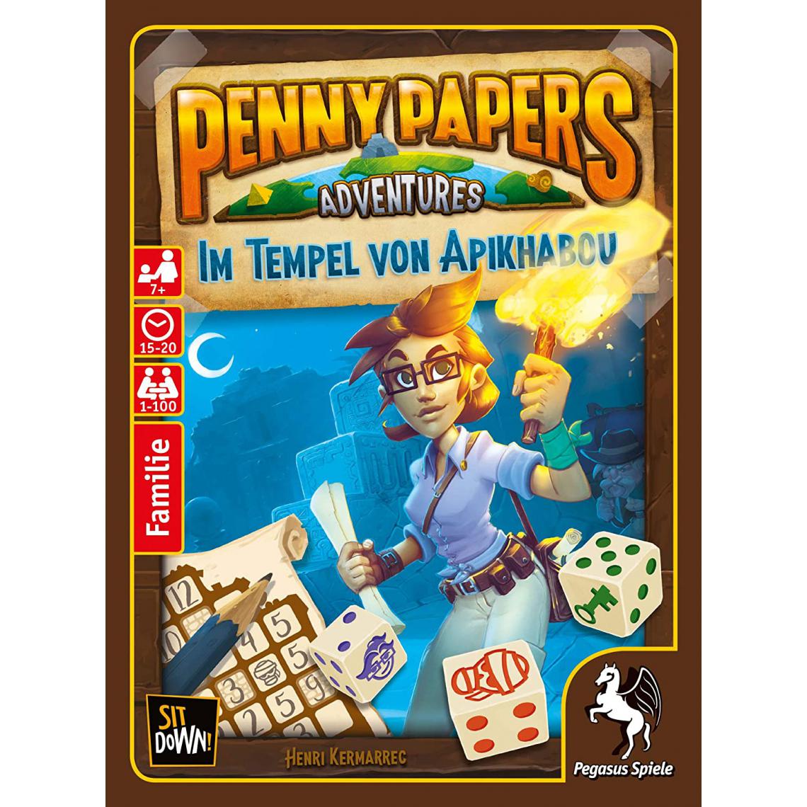 Pegasus Spiele - Pegasus Spiele 17650G jeu de société - version allemande - Jeux de cartes