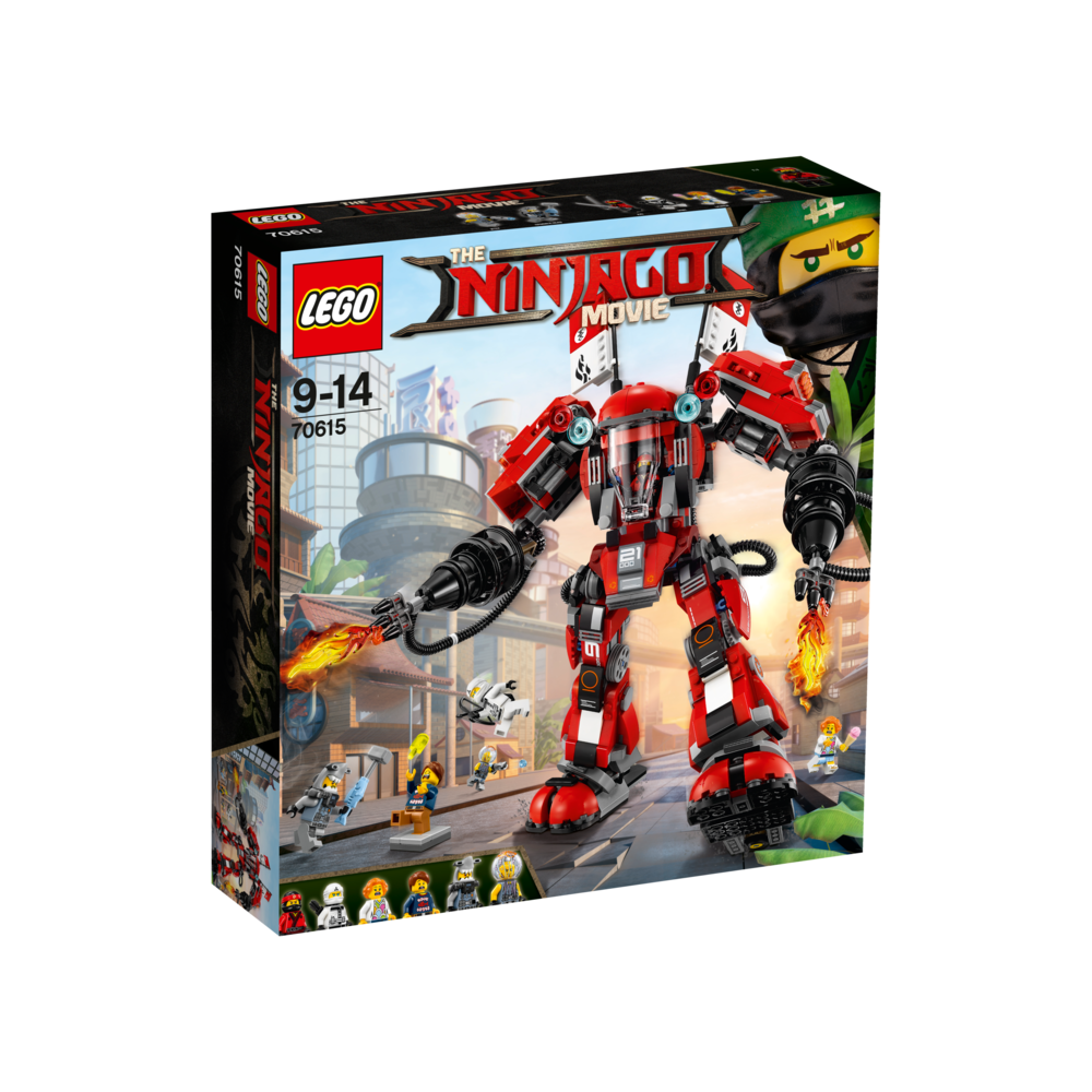 Lego - LEGO® NINJAGO® - L'Armure de Feu - 70615 - Briques Lego
