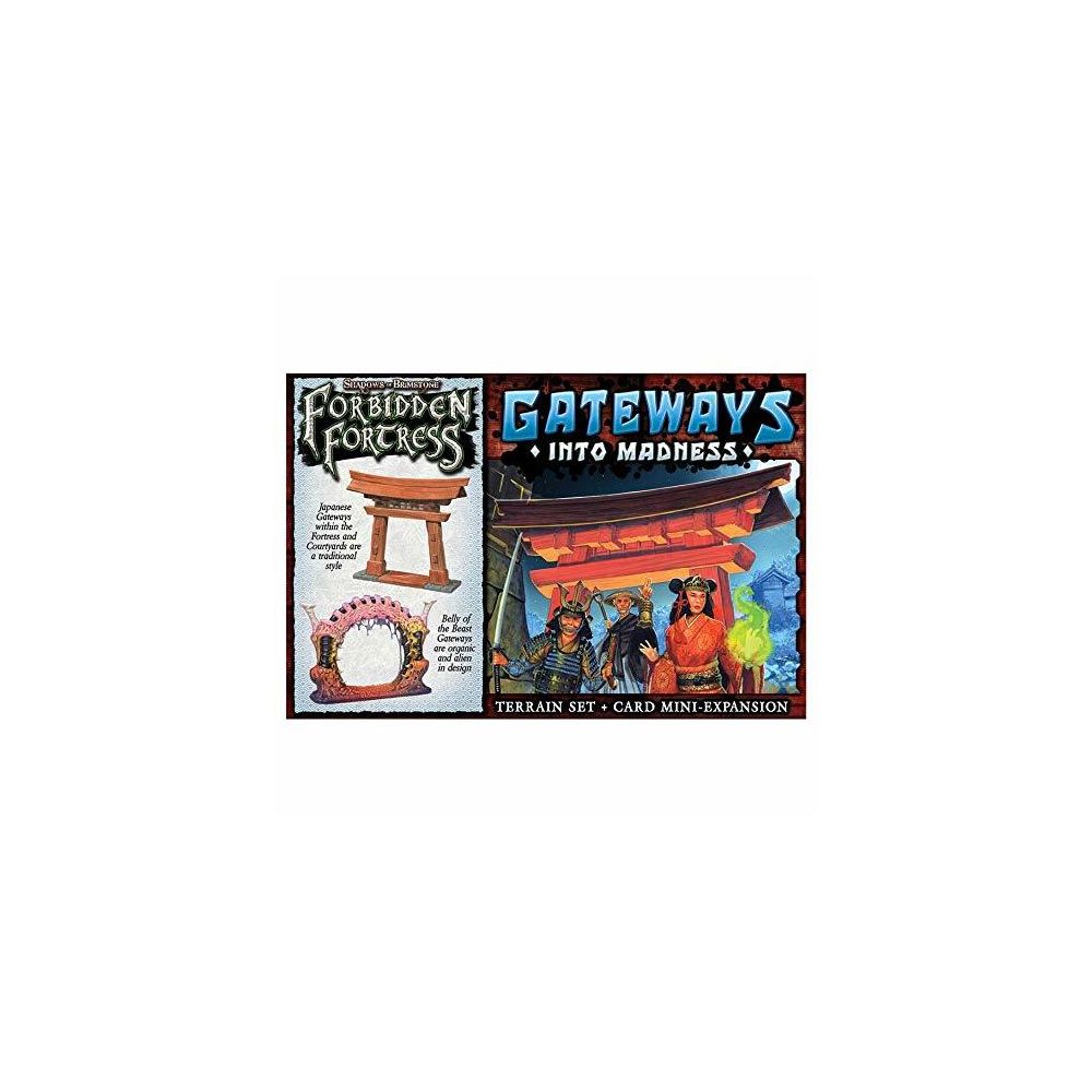 Flying Frog Productions - Shadows of Brimstone Forbidden Fortress Gateways Into Madness Expansion - Jeux de stratégie