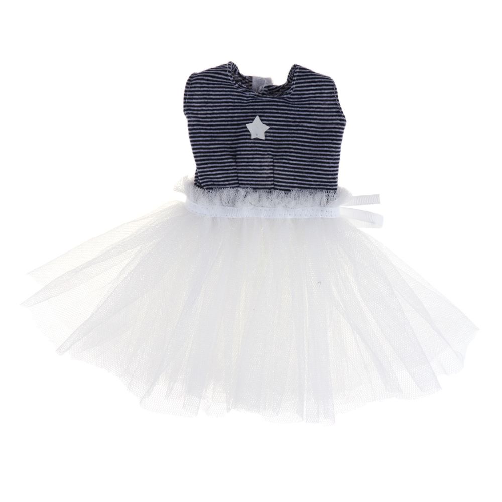marque generique - vêtement de poupée costume de poupée robe jupe - Poupons